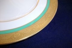 ROYAL WORCESTER 3353 GREEN- LUNCH  PLATE    .....   http://jaapiesfinechinastore.com