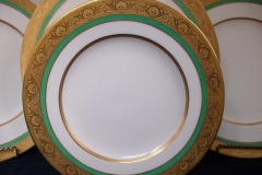 ROYAL WORCESTER 3353 GREEN- SALAD  PLATE    .....   https://www.jaapiesfinechinastore.com