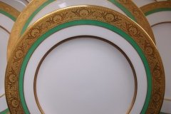 ROYAL WORCESTER 3353 GREEN- SALAD  PLATE    .....   http://jaapiesfinechinastore.com