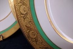 ROYAL WORCESTER 3353 GREEN- SALAD  PLATE    .....   http://jaapiesfinechinastore.com