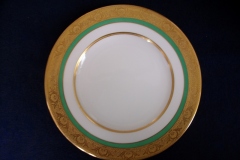 ROYAL WORCESTER 3353 GREEN- SALAD  PLATE    .....   https://www.jaapiesfinechinastore.com