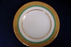 ROYAL WORCESTER 3353 GREEN- SALAD  PLATE    .....   http://jaapiesfinechinastore.com