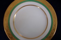 ROYAL WORCESTER 3353 GREEN- SALAD  PLATE    .....   http://jaapiesfinechinastore.com