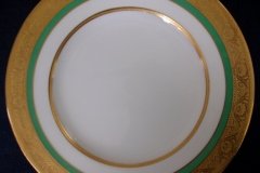 ROYAL WORCESTER 3353 GREEN- SALAD  PLATE    .....   http://jaapiesfinechinastore.com