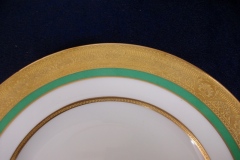 ROYAL WORCESTER 3353 GREEN- SALAD  PLATE    .....   https://www.jaapiesfinechinastore.com