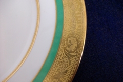 ROYAL WORCESTER 3353 GREEN- SALAD  PLATE    .....   https://www.jaapiesfinechinastore.com