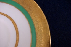 ROYAL WORCESTER 3353 GREEN- SOUP BOWL  &  SAUCER    .....   https://www.jaapiesfinechinastore.com