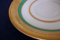 ROYAL WORCESTER 3353 GREEN- SOUP BOWL  &  SAUCER    .....   https://www.jaapiesfinechinastore.com