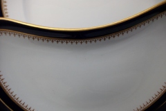 ROYAL WORCESTER COBALT 3898- CRESCENT SALAD PLATE  .....  https://www.jaapiesfinechinastore.com