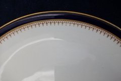 ROYAL WORCESTER COBALT 3898- CRESCENT SALAD PLATE  .....  http://jaapiesfinechinastore.com