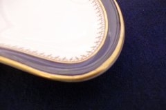 ROYAL WORCESTER COBALT 3898- CRESCENT SALAD PLATE  .....  http://jaapiesfinechinastore.com