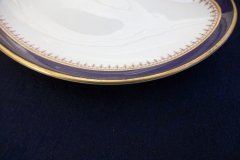 ROYAL WORCESTER COBALT 3898- CRESCENT SALAD PLATE  .....  http://jaapiesfinechinastore.com