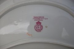 ROYAL WORCESTER COBALT 3898- CRESCENT SALAD PLATE  .....  http://jaapiesfinechinastore.com
