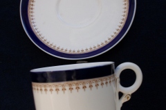 ROYAL WORCESTER COBALT 5788- COFFEE CUP & SAUCER   .....   https://www.jaapiesfinechinastore.com