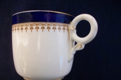 ROYAL WORCESTER COBALT 5788- COFFEE CUP & SAUCER   .....   https://www.jaapiesfinechinastore.com