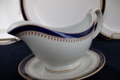 ROYAL WORCESTER COBALT 5786-  GRAVY BOAT #1  .....  http://jaapiesfinechinastore.com