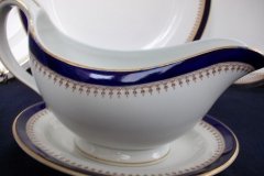 ROYAL WORCESTER COBALT 5786-  GRAVY BOAT #1  .....  http://jaapiesfinechinastore.com