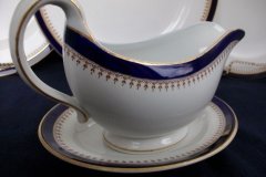 ROYAL WORCESTER COBALT 5786-  GRAVY BOAT #1  .....  http://jaapiesfinechinastore.com