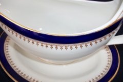 ROYAL WORCESTER COBALT 5786-  GRAVY BOAT #1  .....  http://jaapiesfinechinastore.com