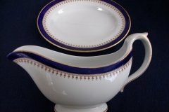ROYAL WORCESTER COBALT 5786-  GRAVY BOAT #1  .....  http://jaapiesfinechinastore.com