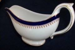 ROYAL WORCESTER COBALT 5786-  GRAVY BOAT #1  .....  http://jaapiesfinechinastore.com