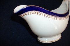 ROYAL WORCESTER COBALT 5786-  GRAVY BOAT #1  .....  http://jaapiesfinechinastore.com
