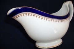 ROYAL WORCESTER COBALT 5786-  GRAVY BOAT #1  .....  http://jaapiesfinechinastore.com