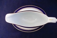 ROYAL WORCESTER COBALT 5786-  GRAVY BOAT #2  .....  http://jaapiesfinechinastore.com