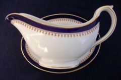 ROYAL WORCESTER COBALT 5786-  GRAVY BOAT #2  .....  http://jaapiesfinechinastore.com