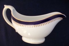 ROYAL WORCESTER COBALT 5786-  GRAVY BOAT #2  .....  http://jaapiesfinechinastore.com