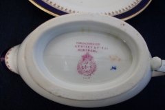 ROYAL WORCESTER COBALT 5786-  GRAVY BOAT #2  .....  http://jaapiesfinechinastore.com