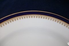 ROYAL WORCESTER COBALT 5488- LUNCHEON PLATE 9 1/8"  .....  http://jaapiesfinechinastore.com