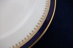 ROYAL WORCESTER COBALT 5488- LUNCHEON PLATE 9 1/8"  .....  http://jaapiesfinechinastore.com