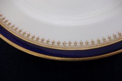 ROYAL WORCESTER COBALT 5488- LUNCHEON PLATE 9 1/8"  .....  http://jaapiesfinechinastore.com