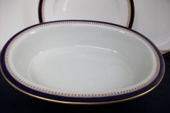 ROYAL WORCESTER COBALT 5786- OVAL SERVING BOWL 12 3/8"  .....  http://jaapiesfinechinastore.com