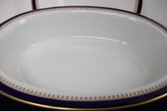 ROYAL WORCESTER COBALT 5786- OVAL SERVING BOWL 12 3/8"  .....  http://jaapiesfinechinastore.com
