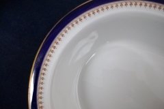 ROYAL WORCESTER COBALT 5786- OVAL SERVING BOWL 12 3/8"  .....  http://jaapiesfinechinastore.com