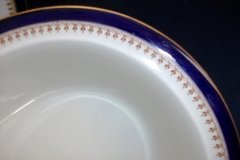 ROYAL WORCESTER COBALT 5786- OVAL SERVING BOWL 12 3/8"  .....  http://jaapiesfinechinastore.com