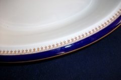 ROYAL WORCESTER COBALT 5786- OVAL SERVING BOWL 12 3/8"  .....  http://jaapiesfinechinastore.com