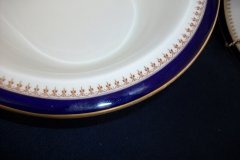 ROYAL WORCESTER COBALT 5786- OVAL SERVING BOWL 12 3/8"  .....  http://jaapiesfinechinastore.com