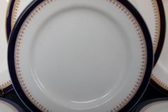 ROYAL WORCESTER COBALT 5786- SALAD PLATE  8"  .....  http://jaapiesfinechinastore.com
