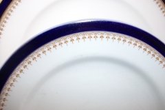 ROYAL WORCESTER COBALT 5786- SALAD PLATE  8"  .....  http://jaapiesfinechinastore.com
