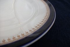 ROYAL WORCESTER COBALT 5786- SALAD PLATE  8"  .....  http://jaapiesfinechinastore.com