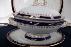 ROYAL WORCESTER COBALT 5786- SAUCE TUREEN #1  .....  http://jaapiesfinechinastore.com