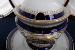 ROYAL WORCESTER COBALT 5786- SAUCE TUREEN #1  .....  http://jaapiesfinechinastore.com