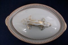 ROYAL WORCESTER COBALT 5786- SAUCE TUREEN #1  .....  http://jaapiesfinechinastore.com