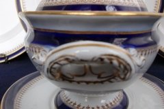 ROYAL WORCESTER COBALT 5786- SAUCE TUREEN #2  .....  http://jaapiesfinechinastore.com