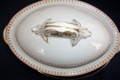 ROYAL WORCESTER COBALT 5786- SAUCE TUREEN #2  .....  http://jaapiesfinechinastore.com
