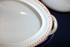 ROYAL WORCESTER COBALT 5786- SAUCE TUREEN #2  .....  http://jaapiesfinechinastore.com