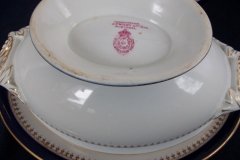 ROYAL WORCESTER COBALT 5786- SAUCE TUREEN #2  .....  http://jaapiesfinechinastore.com